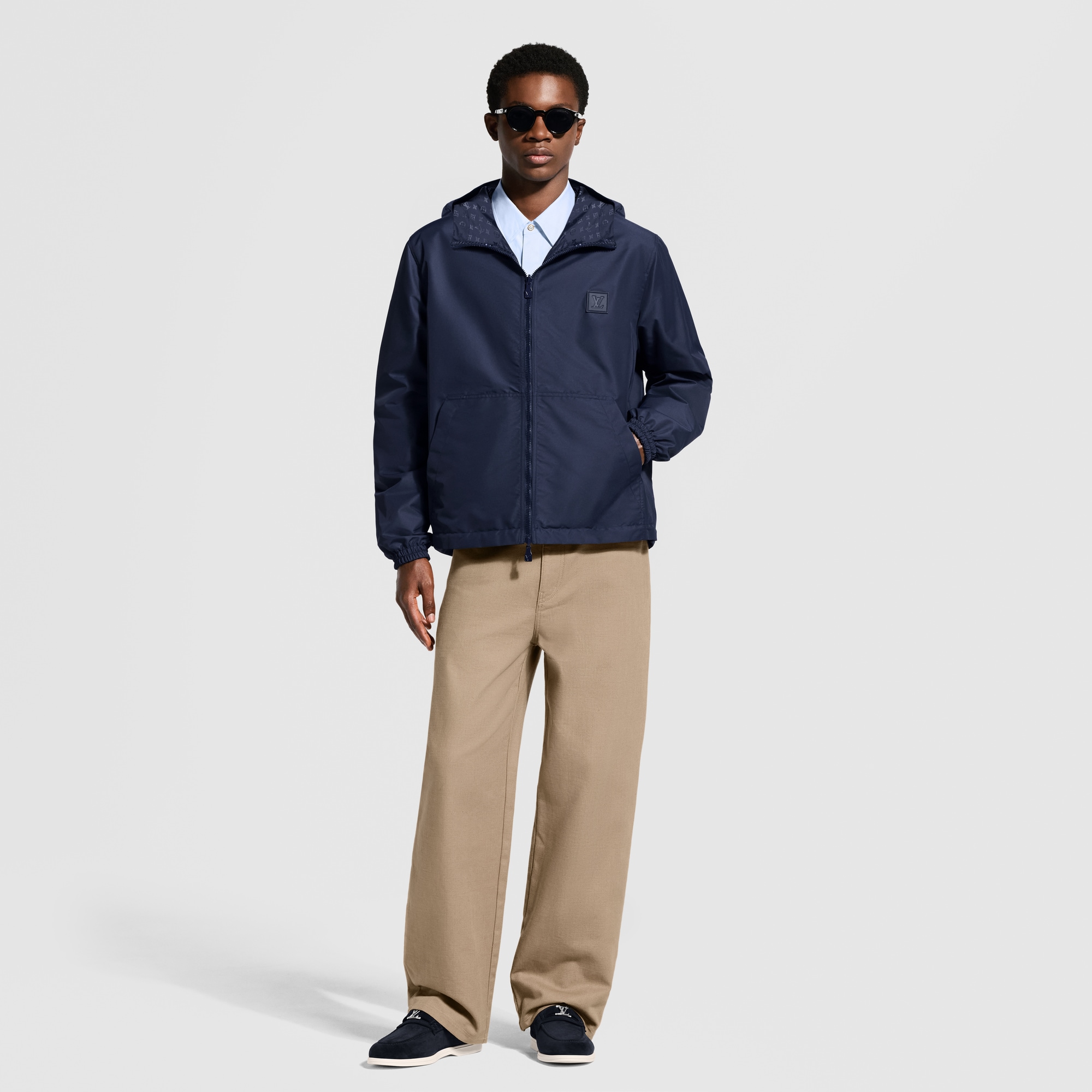 Placed Monogram Ecodown Blouson - Holiday Gifts for Him | LOUIS